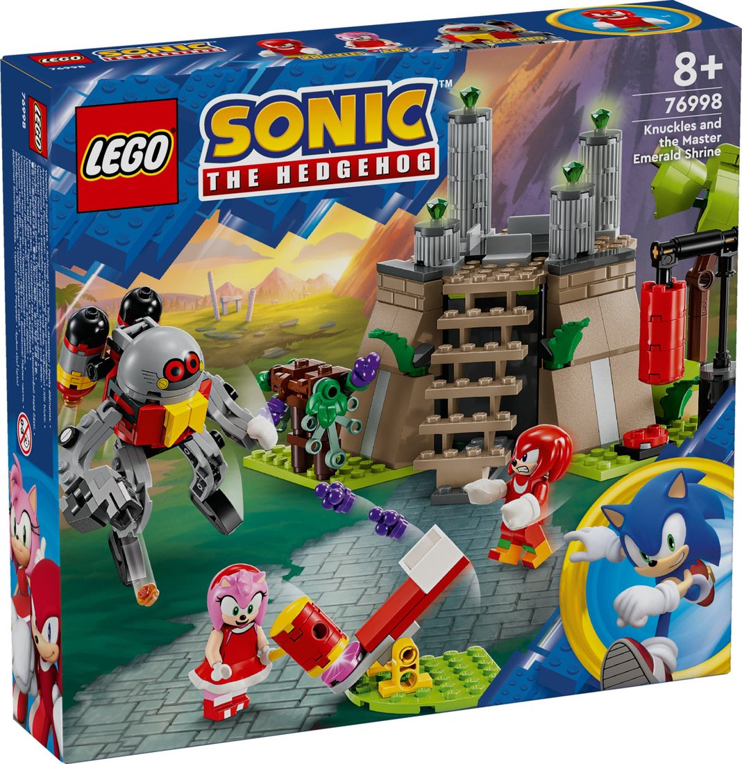 

Конструктор LEGO Sonic the Hedgehog 76998 Наклз и святилище Мастера Изумруда
