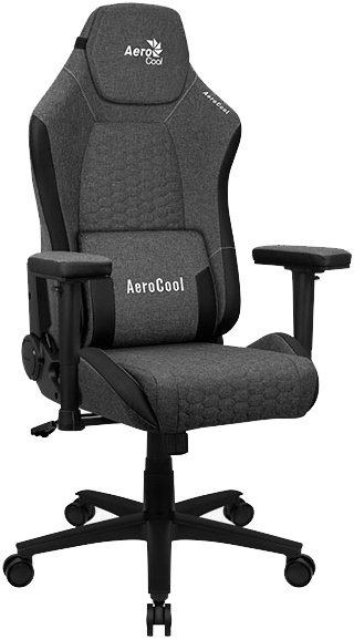 

Игровое (геймерское) кресло AeroCool Crown AeroWeave (темно-серый)