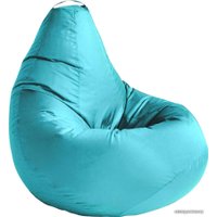 Кресло-мешок Kreslomeshki Груша дюспо (XXL, бирюза)