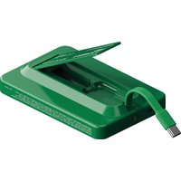 Внешний аккумулятор Momax 1-Power X Pro Magnetic Built-In USB-C IP131 5000mAh (зеленый)
