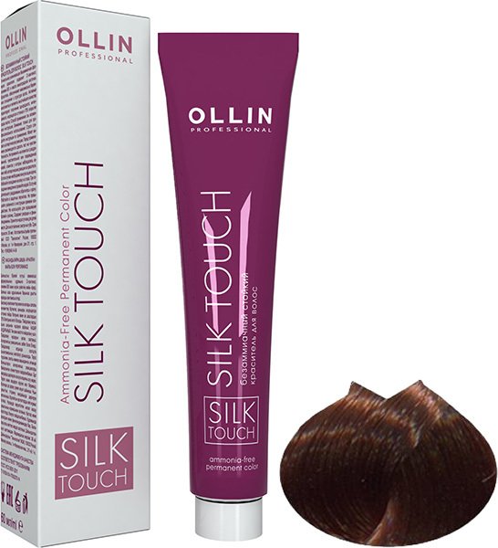 

Крем-краска для волос Ollin Professional Silk Touch 6/7 темно-русый коричневый