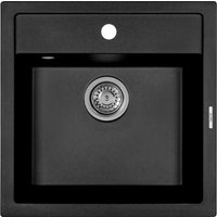 Кухонная мойка ZorG Como 51 (черный опал)
