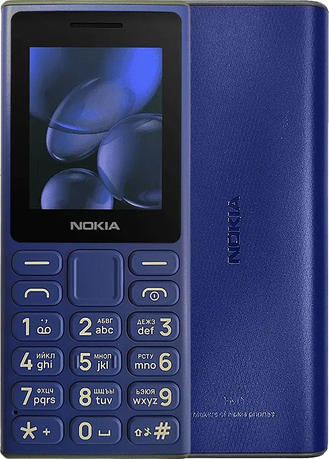 

Телефон Nokia 108 (2024) Dual SIM TA-1627 (синий)