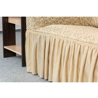 Пледы, покрывала Софатэкс Люкс Венеция ПО-4 с оборкой 00974 (песок)