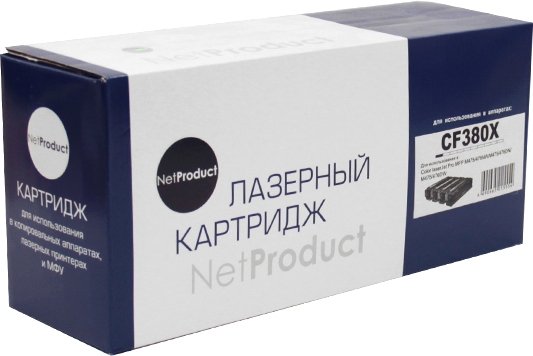 

Картридж NetProduct N-CF380X (аналог HP CF380X)