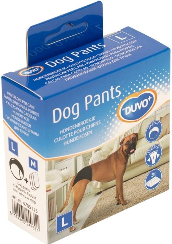 

Трусы гигиенические Duvo Plus Dog Pants L