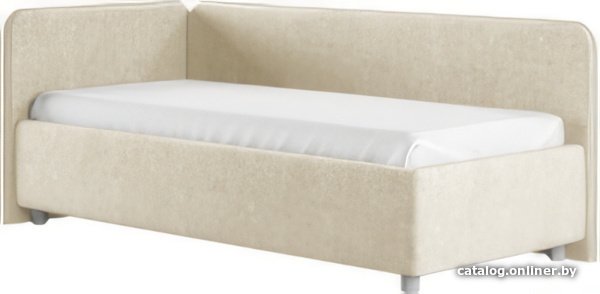 Кровать-тахта Сонум Capri L 90x200 (микровелюр кремовый)