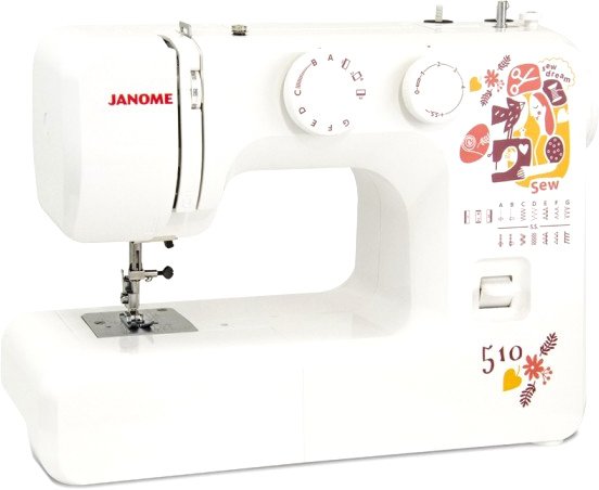 

Электромеханическая швейная машина Janome SewDreams 510