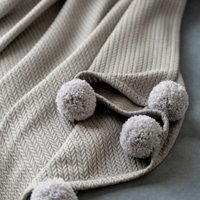 Плед Pasionaria Лео 120x220 (cерый) в Борисове