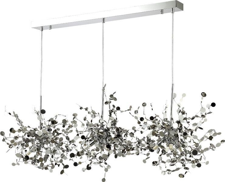 

Подвесная люстра Crystal Lux GARDEN SP3х3 L1200 CHROME