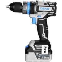 Ударная дрель-шуруповерт Deko DKCID20 063-4421 (с 2-мя АКБ, кейс)