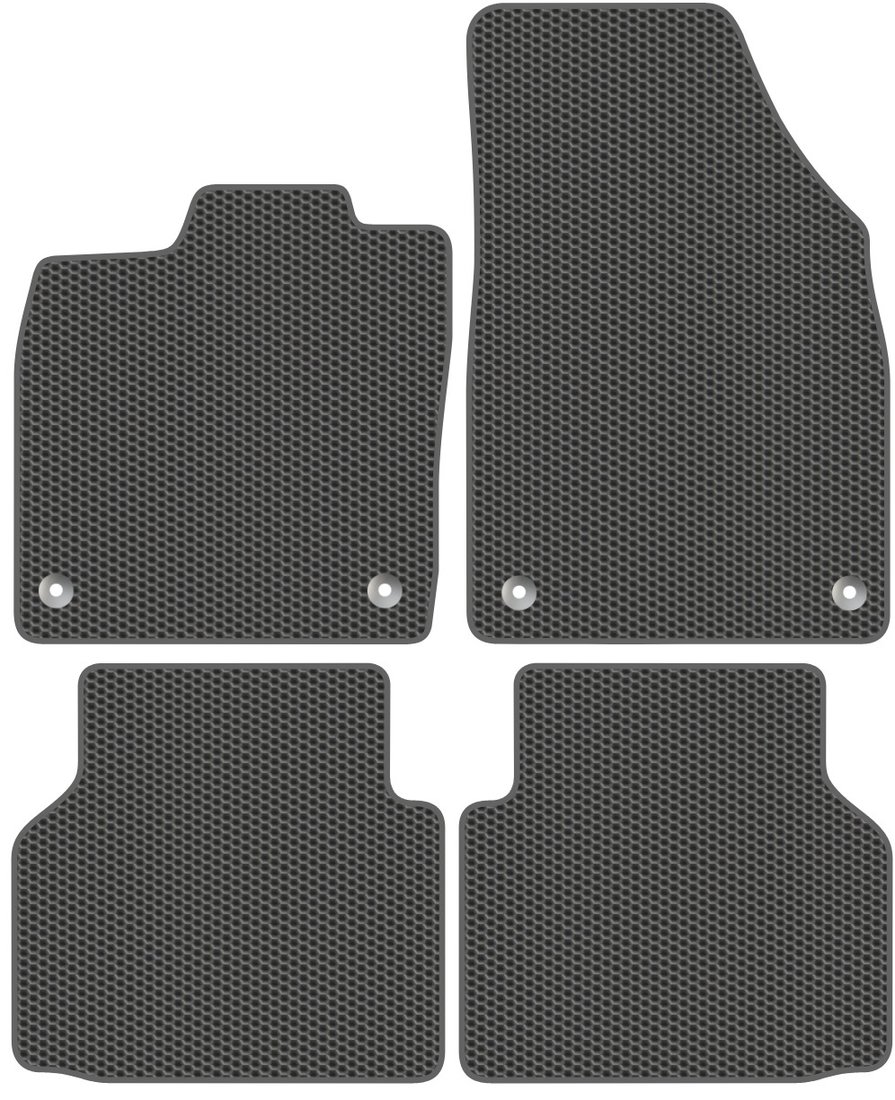 

Комплект ковриков для авто Alicosta Audi Q4 SPORTBACK e-tron I (suv / SUV) 2021 - Н.В. (серый)