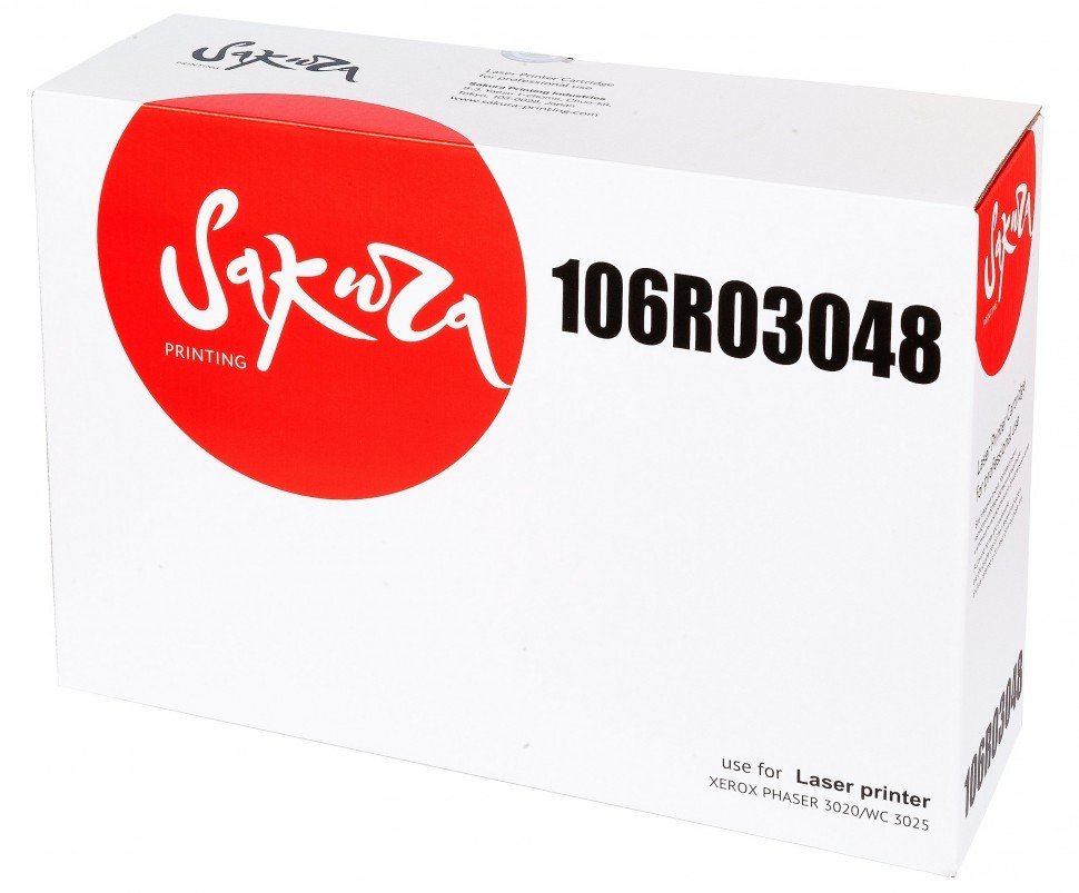 

Картридж Sakura Printing SA106R03048 (аналог Xerox 106R03048)