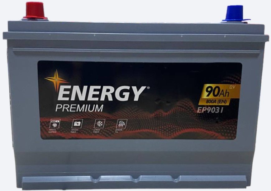 

Автомобильный аккумулятор Energy Premium Asia EP9031 L+ (90 А·ч)