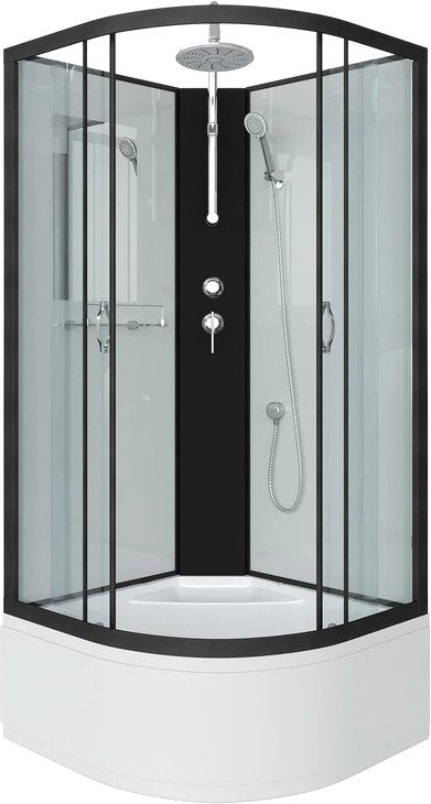 

Душевая кабина Niagara Classic NG-6709-14BKT 100x100x200 (прозрачное стекло/черный)