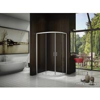 Душевой уголок Good Door Latte R 120x80 (прозрачное стекло) [Latte R-120-C-WE]