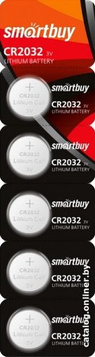 Батарейка SmartBuy Lithium CR2032 5 шт. SBBL-2032-5B