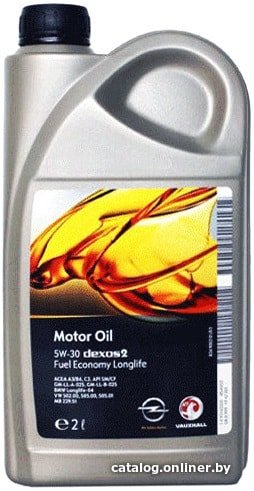 Моторное масло GM Longlife Dexos 2 5W-30 2л