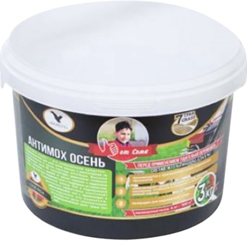 

Удобрение Беркут Антимох осень 3 кг