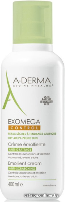 A-Derma Крем для тела Экзомега Контроль 400 мл