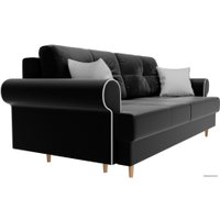 Диван Лига диванов Сплин 101692 (экокожа, черный)