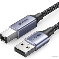 Кабель Ugreen US369 90560 USB Type-A - USB Type-B (5 м, черный)