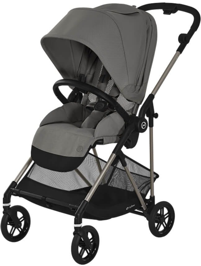 

Коляска прогулочная «книга» Cybex Melio (soho grey)
