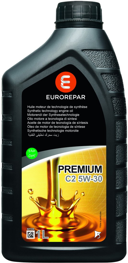 

Моторное масло Eurorepar Premium C2 5W-30 1л