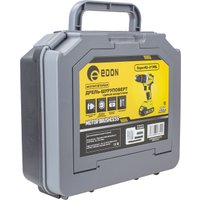 Ударная дрель-шуруповерт Edon Super AD-21PBL (с 2-мя АКБ, кейс)