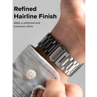Ремешок Ringke Metal One Air для Apple Watch 44 / 45 / 46 / 49 mm Silver