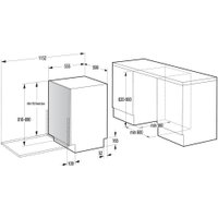 Встраиваемая посудомоечная машина Gorenje GV673A66