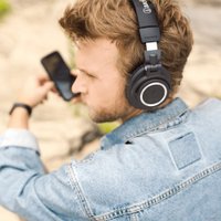 Наушники Audio-Technica ATH-M50XBT2 (черный) в Гомеле