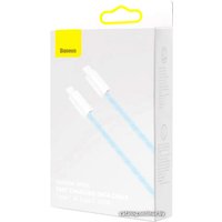 Кабель Baseus Type-C - Type-C CALD000203 (1 м, голубой)