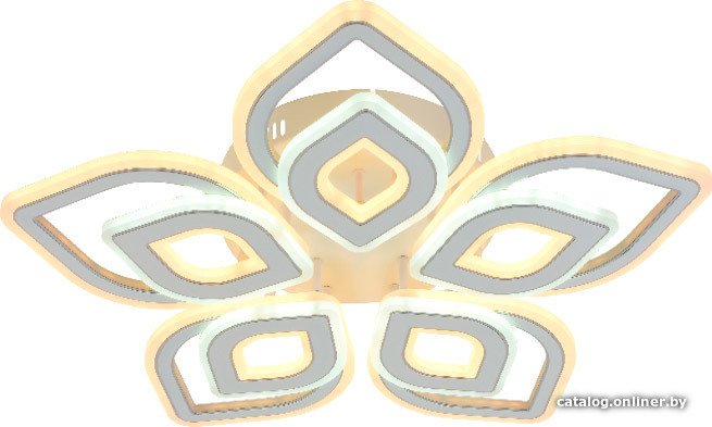 

Припотолочная люстра Mirastyle MX-8433/5 WH+CR
