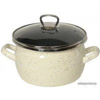 Кастрюля Сантэкс Гранит цветной 1-2440211 (серый гранит)