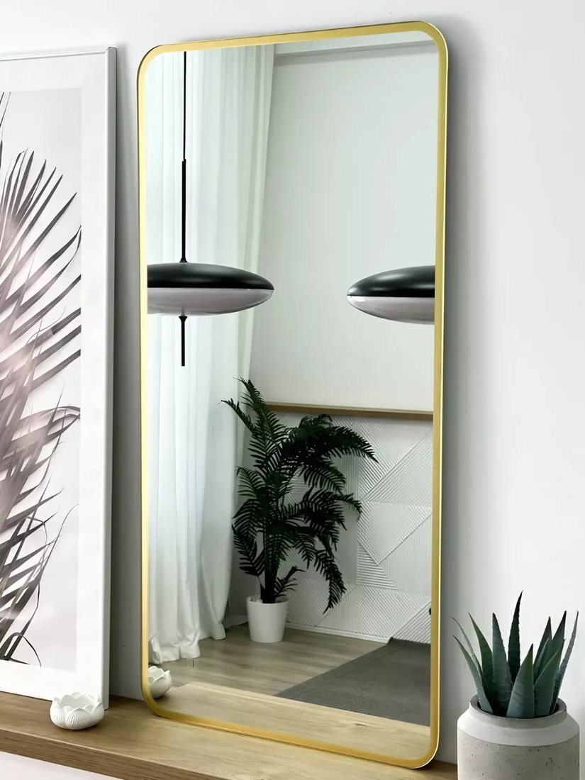 

Зеркало eMZe Smartphone 50x100 UV.SMART.50.100.AUR (золото с УФ-окантовкой)