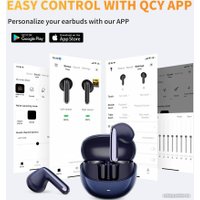 Наушники QCY AilyBuds Pro (темно-синий)