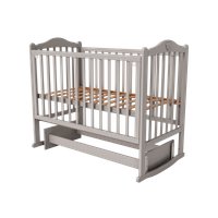 Классическая детская кроватка Incanto Pali универсальная KR-0052/4-А (серый)