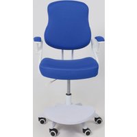 Детское ортопедическое кресло AksHome Swan (синий)