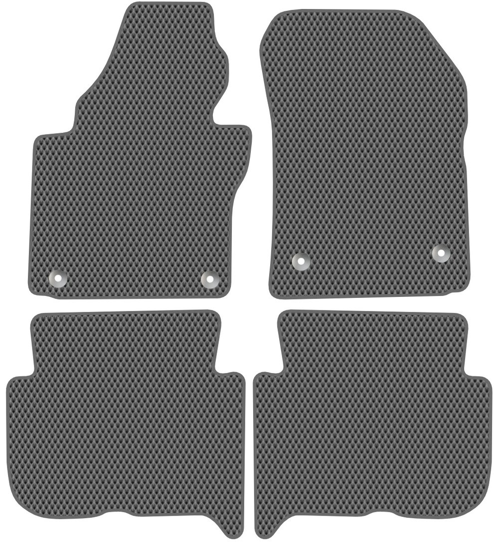 

Комплект ковриков для авто Alicosta Volkswagen Touran I (минивэн / 1T) 2003 - 2010 (серый, ромб)