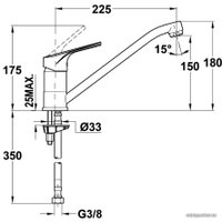 Смеситель TEKA Alcudia 4691362C0