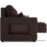 Угловой диван Мебель-АРС Мадрид правый (велюр молочный шоколад НВ-178 13)