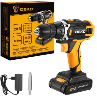 Deko Banger 20V ONE + 083-1042 (с 1-им АКБ)