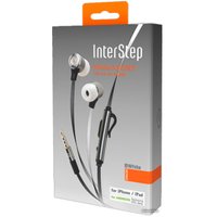 Наушники InterStep BWhite Metal 3.5mm