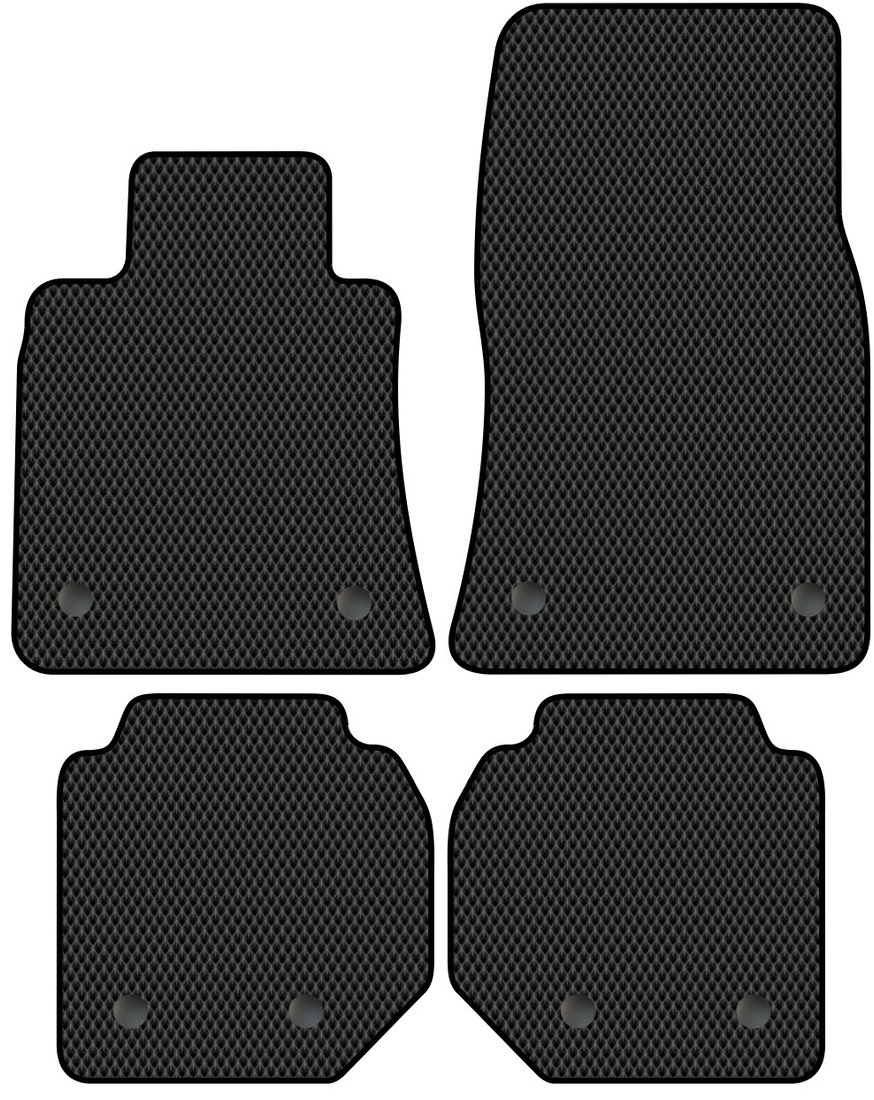 

Комплект ковриков для авто Alicosta Rolls-Royce GHOST II (седан / Short RR21) 2020 - Н.В. (черный, ромб)