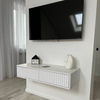 Тумба Shtabe Royal 5010 эко (белый/белый)