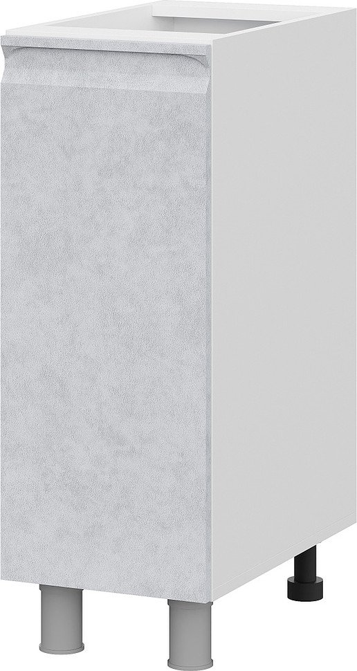 

Шкаф напольный SV-Мебель Вельвет С300 (бетон снежный)