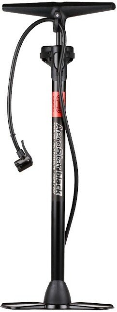 Насос ручной велосипедный Heyner Handpumpe mit Manometer (черный)