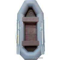 Гребная лодка Leader Компакт-260 ФС (серый)
