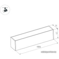 Трековый светильник Arlight MAG-FLAT-45-L1005-30W Warm3000 026960